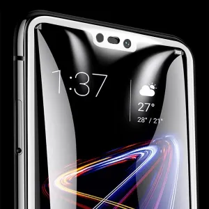 3D Tvrdené sklo Huawei P20 Lite biele