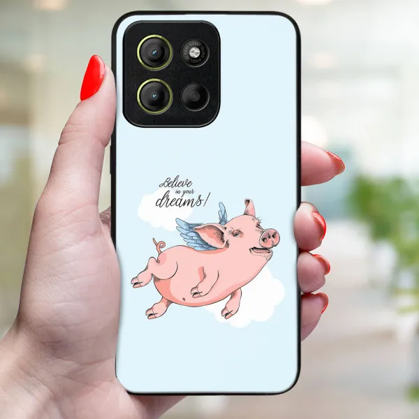 MY ART Ochranný kryt pre Motorola Moto G15 / G15 Power / G17 / G17 Power PIG (186)