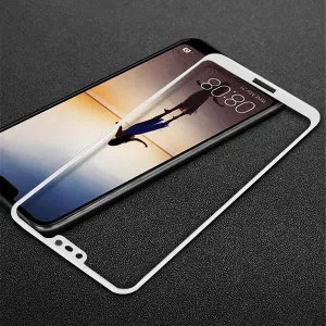 3D Tvrdené sklo Huawei P20 Lite biele