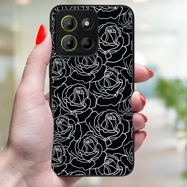 MY ART Ochranný kryt pre Motorola Moto G15 / G15 Power / G17 / G17 Power ROSES (172)