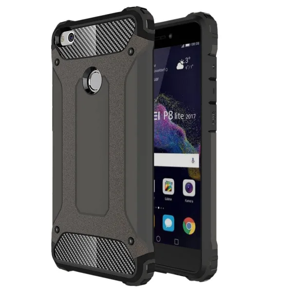 TOUGH Ochranný kryt Huawei P9 Lite 2017 šedý