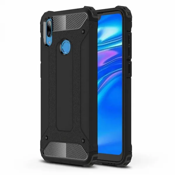 TOUGH Ochranný kryt Huawei Y7 2019 / Y7 Prime 2019 čierny