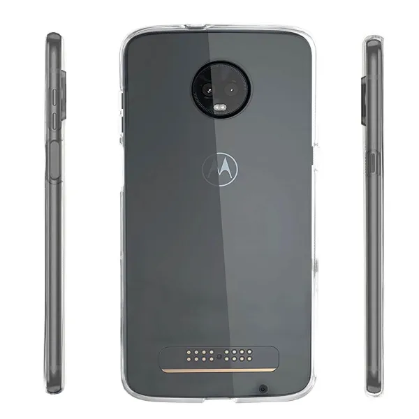 Silikónový priehľadný obal Motorola Moto Z3 Play