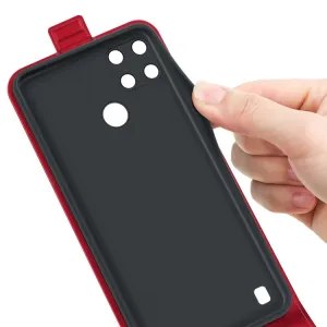 Vyklápacie puzdro Realme C21Y / C25Y červené