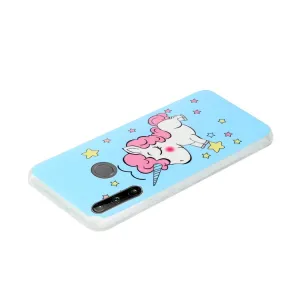 ART TPU Svietiaci obal Huawei P40 Lite E UNICORN