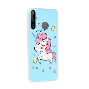 ART TPU Svietiaci obal Huawei P40 Lite E UNICORN