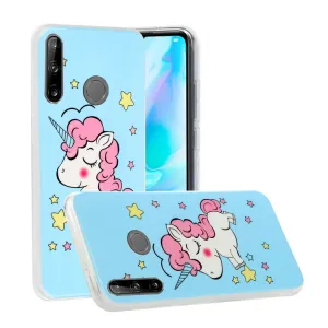 ART TPU Svietiaci obal Huawei P40 Lite E UNICORN