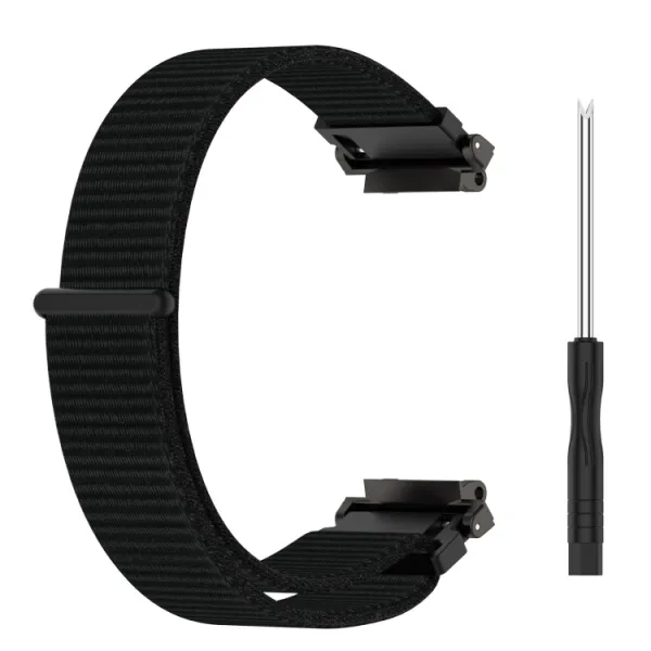 NYLON Vymeniteľný remienok pre Amazfit T-Rex 2 čierny