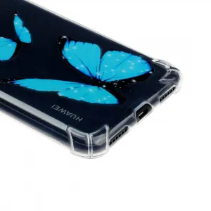 ART TPU Kryt Huawei Y7 2019 / Y7 Prime 2019 BLUE BUTTERFLY
