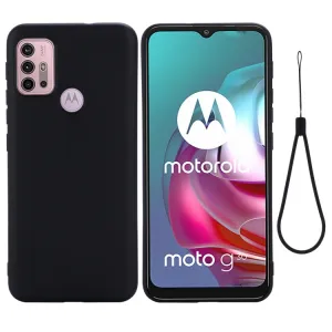 RUBBER Ochranný kryt Motorola Moto G10 / G20 / G30 čierny