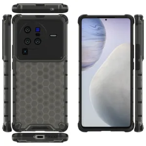 HONEYCOMB Ochranný kryt Vivo X80 Pro čierny