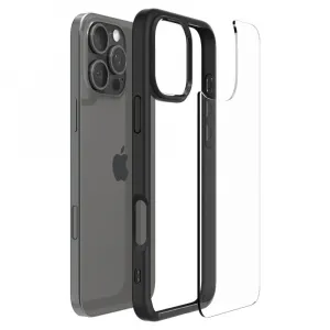 Spigen Ultra hybrid kryt na mobil, iPhone 16 Pro Max, čierny
