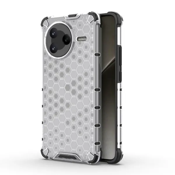 HONEYCOMB Ochranný kryt Xiaomi Poco F7 Pro priehľadný
