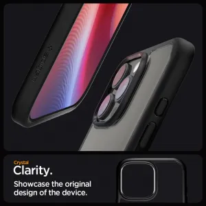 Spigen Ultra hybrid kryt na mobil, iPhone 16 Pro Max, čierny