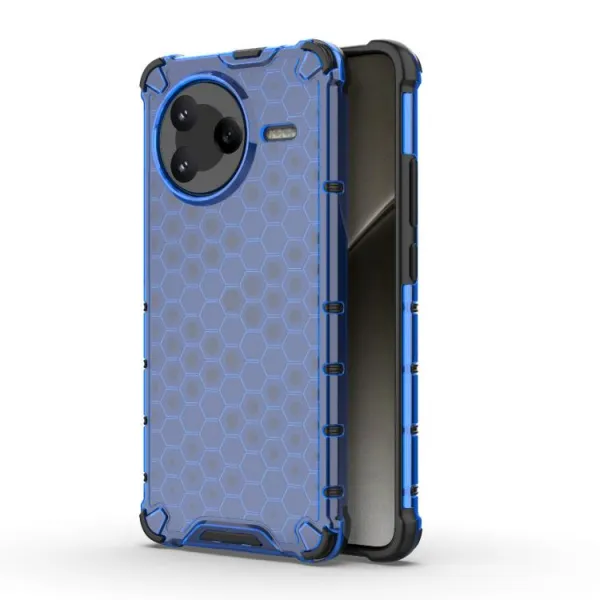 HONEYCOMB Ochranný kryt Xiaomi Poco F7 Pro modrý