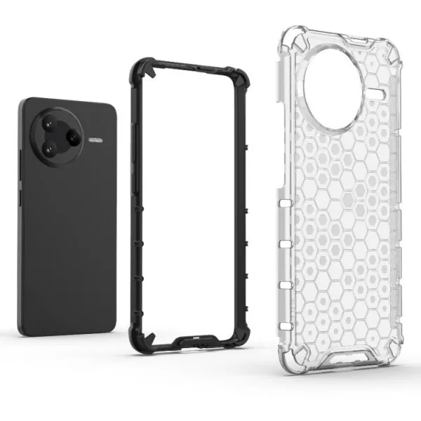 HONEYCOMB Ochranný kryt Xiaomi Poco F7 Pro modrý