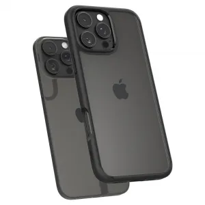Spigen Ultra hybrid kryt na mobil, iPhone 16 Pro Max, čierny