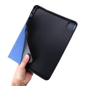 FABRIC Zaklápací kryt pre Apple iPad Air 11 2026 / 2025 / 2024 modrý
