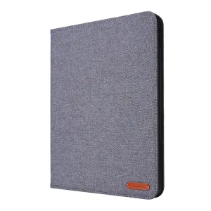 FABRIC Zaklápací kryt pre Apple iPad Air 11 2026 / 2025 / 2024 šedý