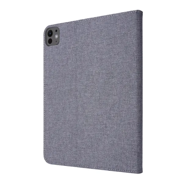 FABRIC Zaklápací kryt pre Apple iPad Air 11 2026 / 2025 / 2024 šedý