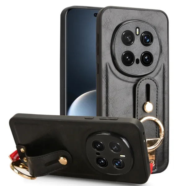 HANDY Ochranný kryt s držiakom Honor Magic7 Pro 5G čierny