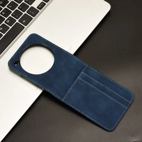 LITCHI Ochranný kryt  Nubia Flip 5G modrý