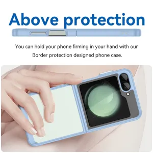 CRYSTAL Ochranný obal pre Samsung Galaxy Z Flip7 FE 5G / Flip6 5G modrý