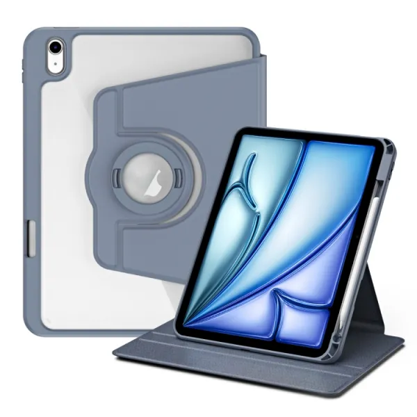 CRYSTAL FLEXI 2v1 Zaklápacie puzdro pre Apple iPad Air 11 2026 / 2025 / 2024 fialové