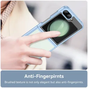 CRYSTAL Ochranný obal pre Samsung Galaxy Z Flip7 FE 5G / Flip6 5G modrý