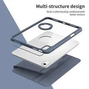 CRYSTAL FLEXI 2v1 Zaklápacie puzdro pre Apple iPad Air 11 2026 / 2025 / 2024 fialové