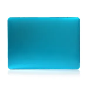 CRYSTAL Plastový kryt pre Macbook Air 13 (M2 / M3 / M4) A2681 / A3113 / A3240 svetlomodrý