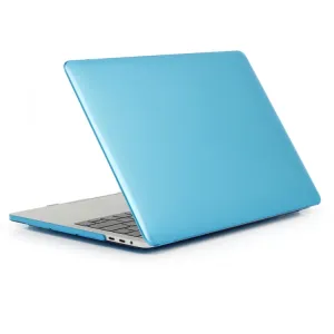 CRYSTAL Plastový kryt pre Macbook Air 13 (M2 / M3 / M4) A2681 / A3113 / A3240 svetlomodrý