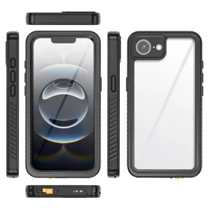 SOLID IP68 Obojstranný kryt pre Apple iPhone 16e / iPhone 17e čierny