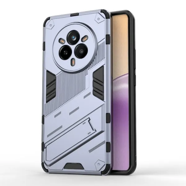 BIB Ochranný obal so stojanom pre Realme 14 Pro 5G šedý