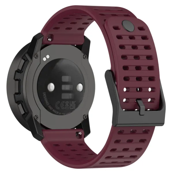 AIRY Silikónový remienok pre Suunto Race / Suunto Race S bordový