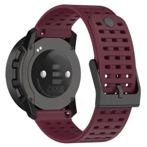 AIRY Silikónový remienok pre Suunto Race / Suunto Race S bordový