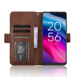 SLOT Peňaženkový obal pre TCL 50 SE hnedý