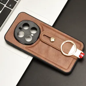 HANDY Ochranný kryt s držiakom Honor Magic7 Pro 5G hnedý