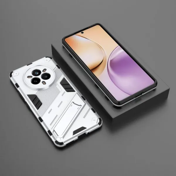 BIB Ochranný obal so stojanom pre Realme 14 Pro 5G biely