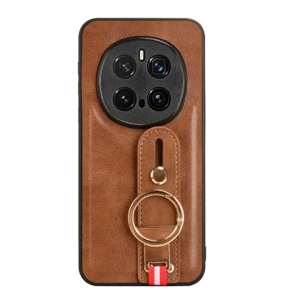 HANDY Ochranný kryt s držiakom Honor Magic7 Pro 5G hnedý
