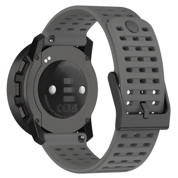 AIRY Silikónový remienok pre Suunto Race / Suunto Race S šedý