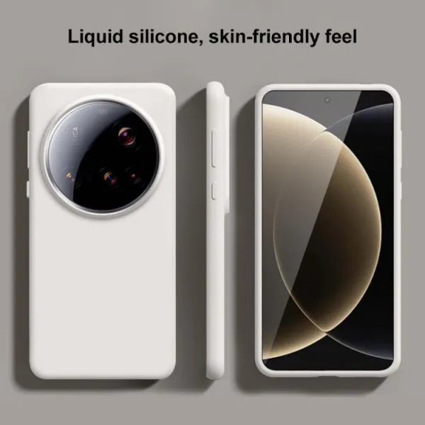 PROTEMIO LIQUID SILICONE Kryt pre Xiaomi 15 Ultra šedý