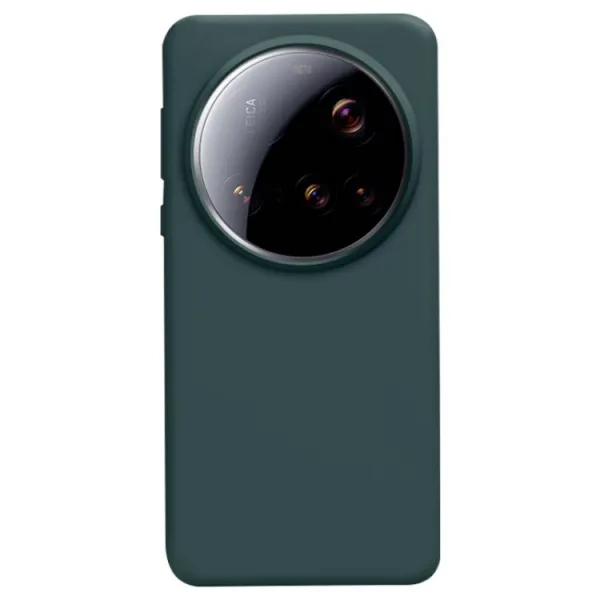 PROTEMIO LIQUID SILICONE Kryt pre Xiaomi 15 Ultra tmavozelený