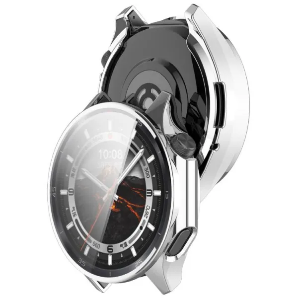 TPU FULL COVER Kryt pre OnePlus Watch 3 43mm strieborný