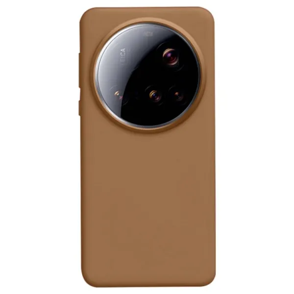 PROTEMIO LIQUID SILICONE Kryt pre Xiaomi 15 Ultra hnedý