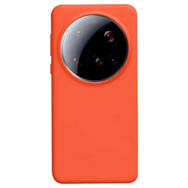 PROTEMIO LIQUID SILICONE Kryt pre Xiaomi 15 Ultra oranžový
