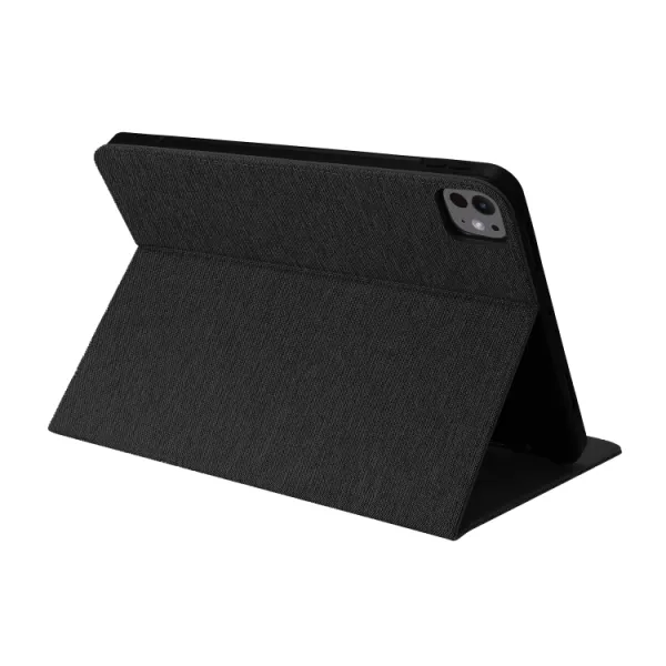 FABRIC Zaklápací kryt pre Apple iPad Air 11 2026 / 2025 / 2024 čierny