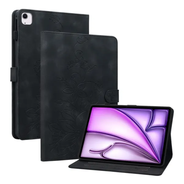 ART LILY Zaklápacie puzdro pre Apple iPad Air 11 2026 / 2025 / 2024 čierne