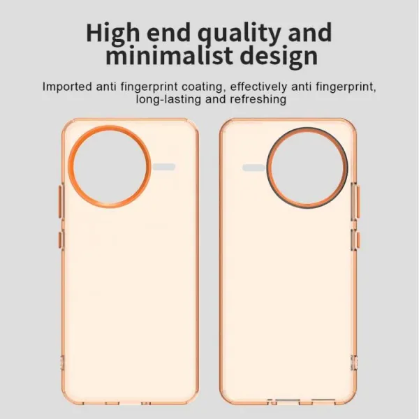 CANDY Ochranný kryt pre Xiaomi Poco F7 Pro oranžový
