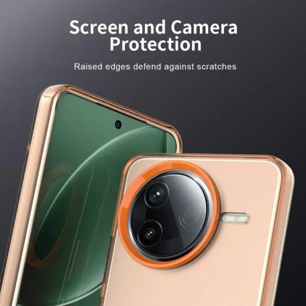 CANDY Ochranný kryt pre Xiaomi Poco F7 Pro oranžový